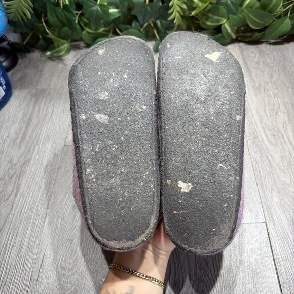 BIRKENSTOCK  Zermatt  Genuine Shearling Lined Purple Slipper Size 37 L6 main image 8